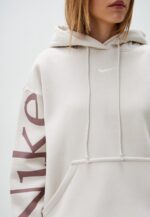 Logo Oversized Fleece Hoodie - Image 3
