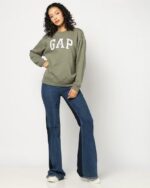 Logo loose fit Fleece sweatshirt - Image 5