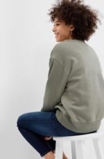Logo loose fit Fleece sweatshirt - Image 2