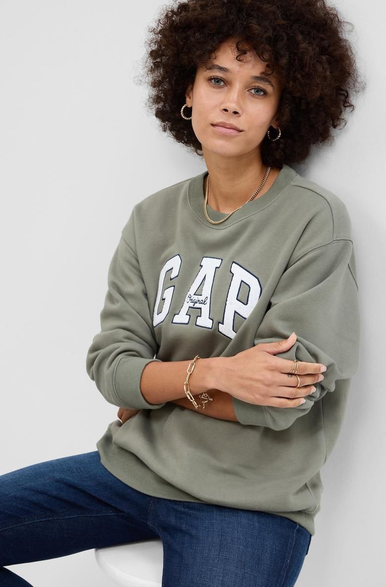 WhatsApp Image 2025-12-12 at 09.42.45_d1b8c4ce Logo loose fit Fleece sweatshirt - Image 1
