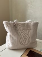 Logo Fur Tote Bag