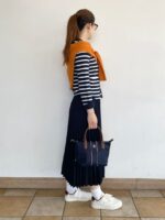Logo Crossbody Bag in Navy - Image 4