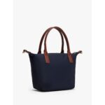 Logo Crossbody Bag in Navy - Image 7