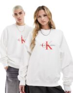 Logo Oversized Fleece Sweatshirt - Image 5
