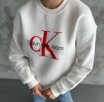 Logo Oversized Fleece Sweatshirt