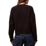 Logo sweatshirt in black - Image 2
