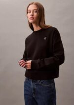 Logo sweatshirt in black - Image 3