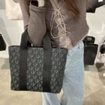 Logo Jacquard Mini Tote Bag