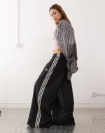 Logo Wide Leg Track Pants
