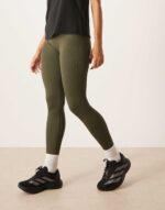 Logo Seamless Ribbed Leggings