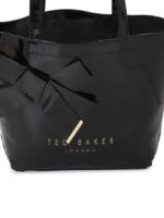 Bow Detail Small Tote Bag - Image 4
