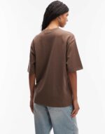 Trefoil Essentials boyfriend t-shirt in khaki - Image 3
