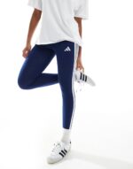Logo Leggings in Navy - Image 2