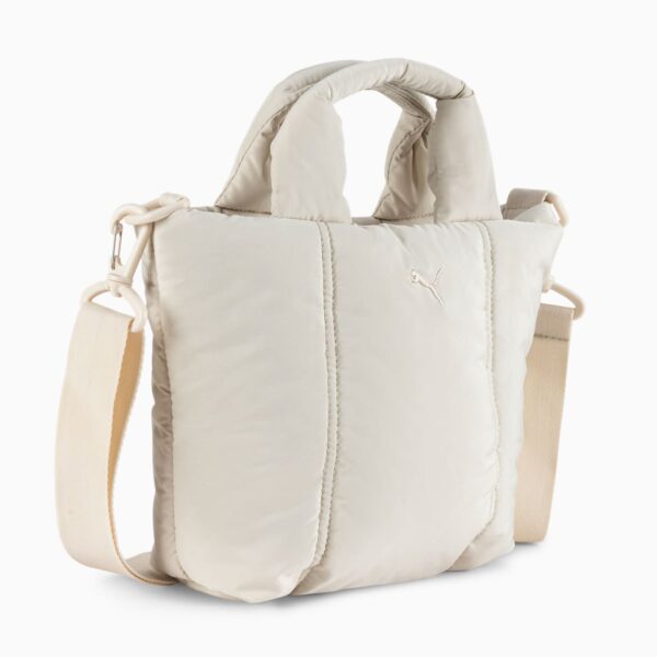 Logo Puffer Mini Tote Bag