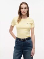 Logo Striped Crewneck T-Shirt - Image 2