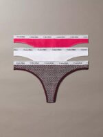 Logo 3-Pack Low Rise Thong
