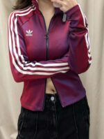 Logo Ribbed Training Top - Image 2