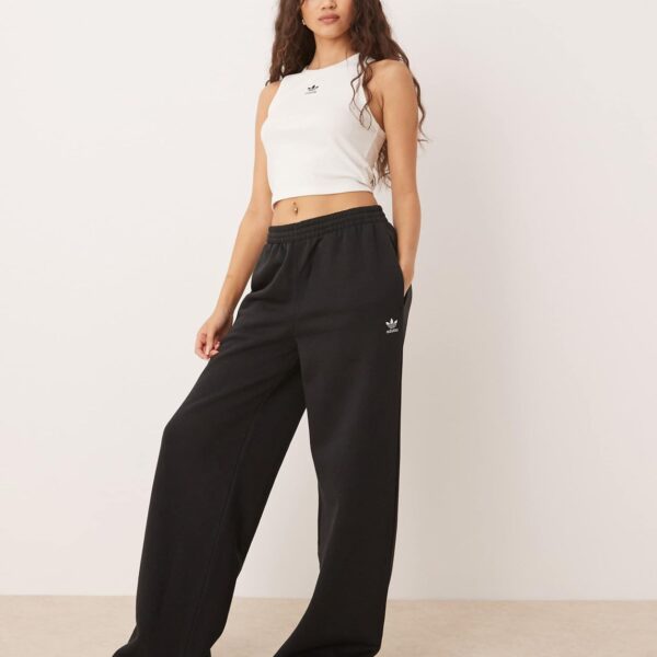 Logo Wide  Leg Fleece Pants