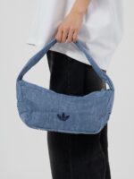 Logo Denim Shoulder Bag - Image 3