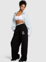 Logo Oversized Fleece Pants