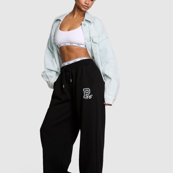 Logo Oversized Fleece Pants